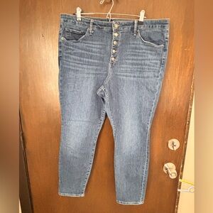 Universal Thread High Rise Skinny button up jeans